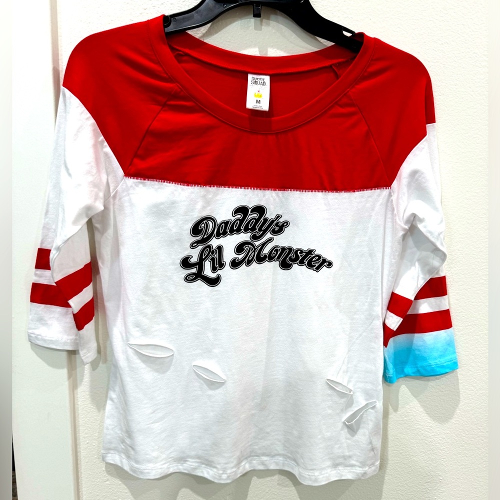 NWT Harley Quinn "Daddy's Little Monster" Shirt